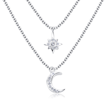 Silver Necklace SPE-5506